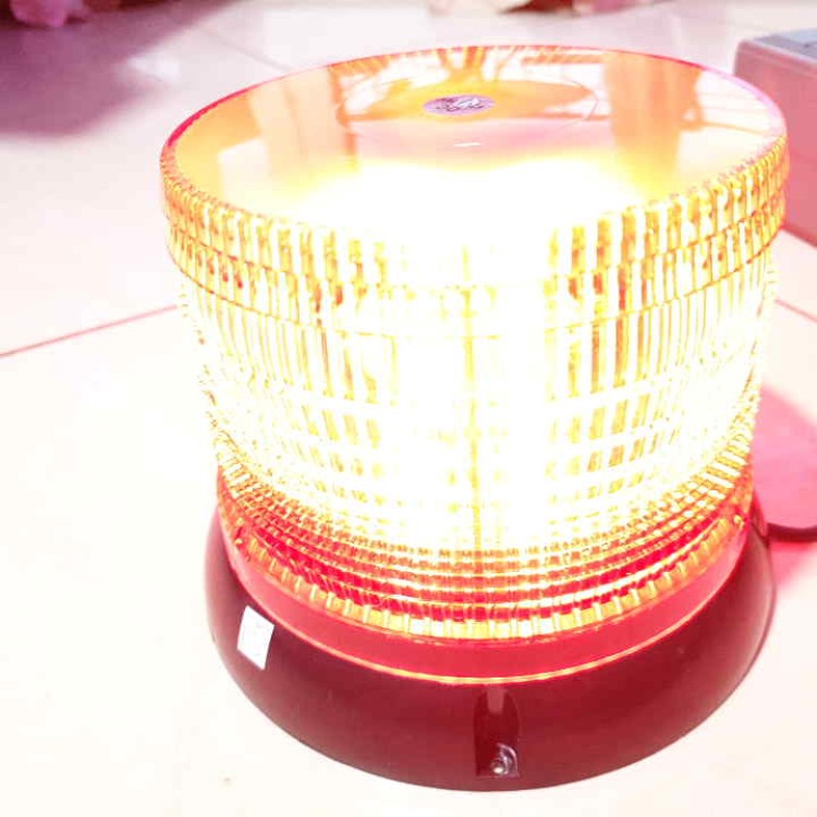 Μαγνητικός κόκκινος φάρος οροφής 15W 30 Led 12/24V