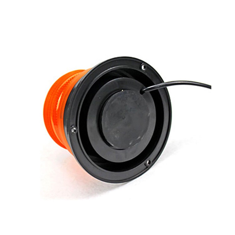 Μαγνητικός Φάρος 10W 30 Led πορτοκαλί strobe 12/24V
