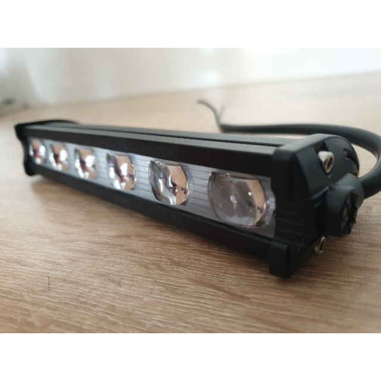 Προβολάκια μίνι bar 6 LED 30W Spot Beam Ultra Thin 12/24V