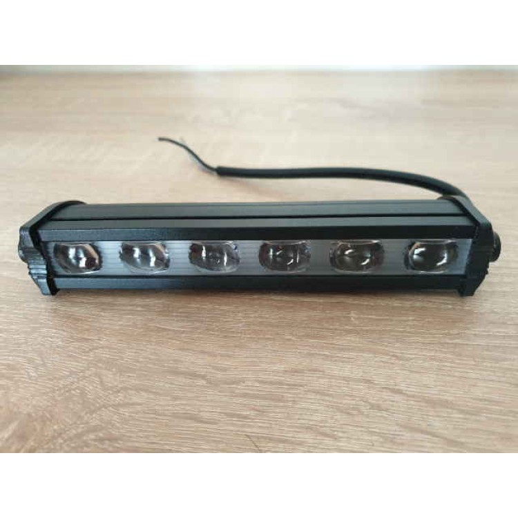 Προβολάκια μίνι bar 6 LED 30W Spot Beam Ultra Thin 12/24V