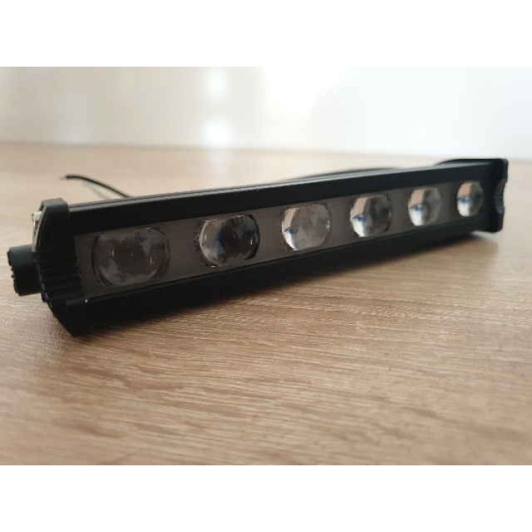 Προβολάκια μίνι bar 6 LED 30W Spot Beam Ultra Thin 12/24V