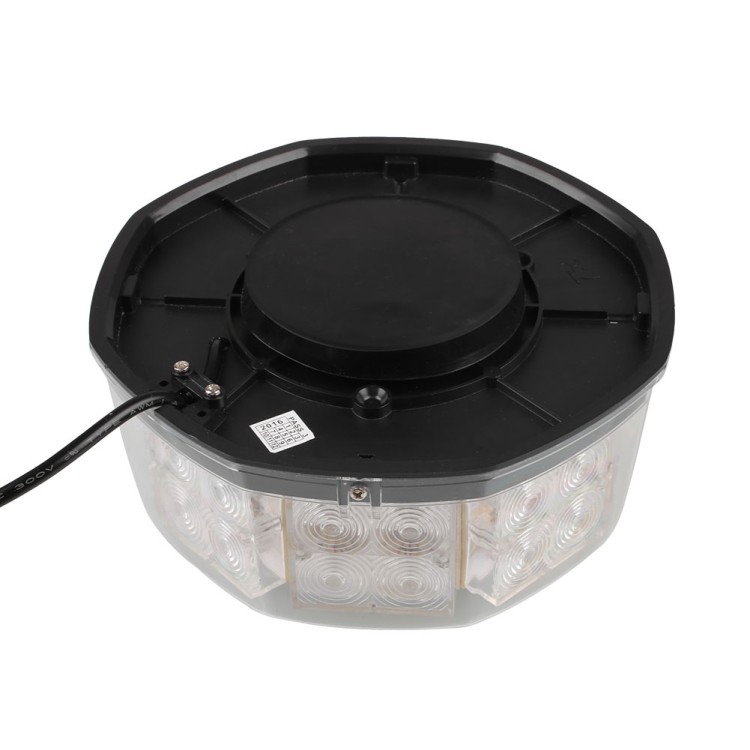 Μαγνητικός Φάρος 32 Led πορτοκαλί strobe 12V