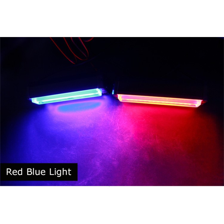 36W COB Led Strobe αδιάβροχο κόκκινο - μπλέ αστυνομίας.