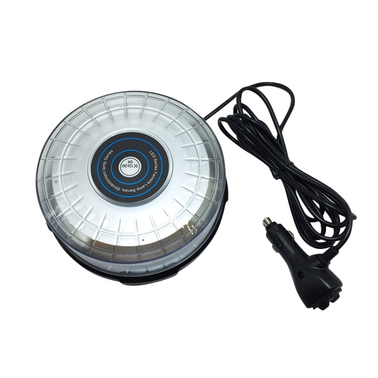 Μαγνητικός πορτοκαλί φάρος Strobe με 48 LED12-24v