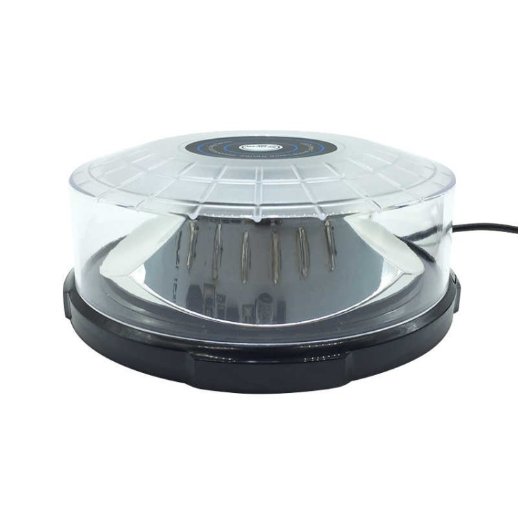 Μαγνητικός πορτοκαλί φάρος Strobe με 48 LED12-24v