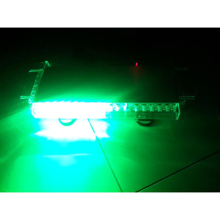 Μαγνητικός πράσινος φάρος 55cm 12V Strobe 48w(Rolinger)