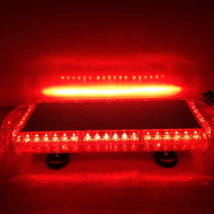 Μαγνητικός κόκκινος Φάρος 55cm 12V Strobe 48w