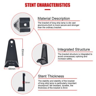 Μπάρα προβολέας 5D Cree Led οροφής 120w