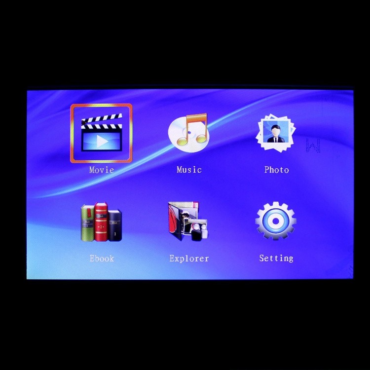 Οθόνη μόνιτορ 7 HD MP5 TFT/LED USB SD touch screen κουμπιά