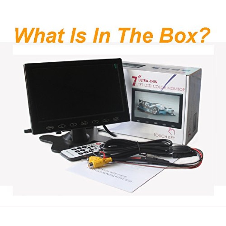 Οθόνη μόνιτορ 7 HD MP5 TFT/LED USB SD touch screen κουμπιά
