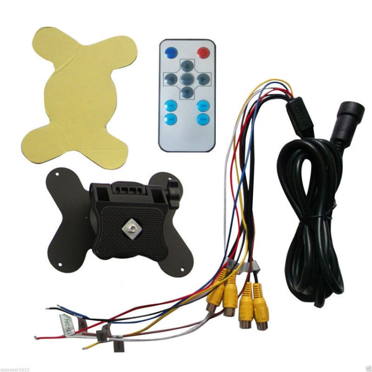 Οθόνη μόνιτορ 7 LCD LED με 4 εξόδους βίντεο για Φορτηγά, λεωφορεία