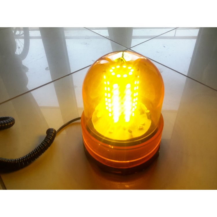 Μαγνητικός Πορτοκαλί φάρος οροφής με 80 Led 12V