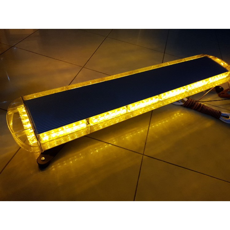 105cm Πορτοκαλί Φάρος Μπάρα Οροφής 12V Strobe 84 Led