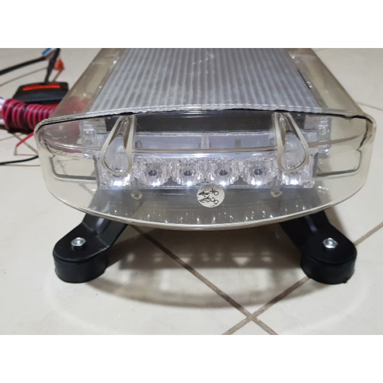 105cm Πορτοκαλί Φάρος Μπάρα Οροφής 12V Strobe 84 Led