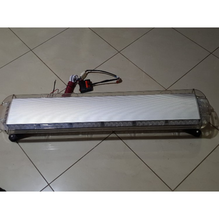 105cm Πορτοκαλί Φάρος Μπάρα Οροφής 12V Strobe 84 Led