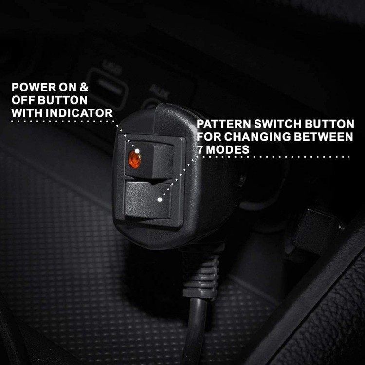 90w Διπλή μαγνητική πορτοκαλί μπάρα - φάρος 30 LED Strobe