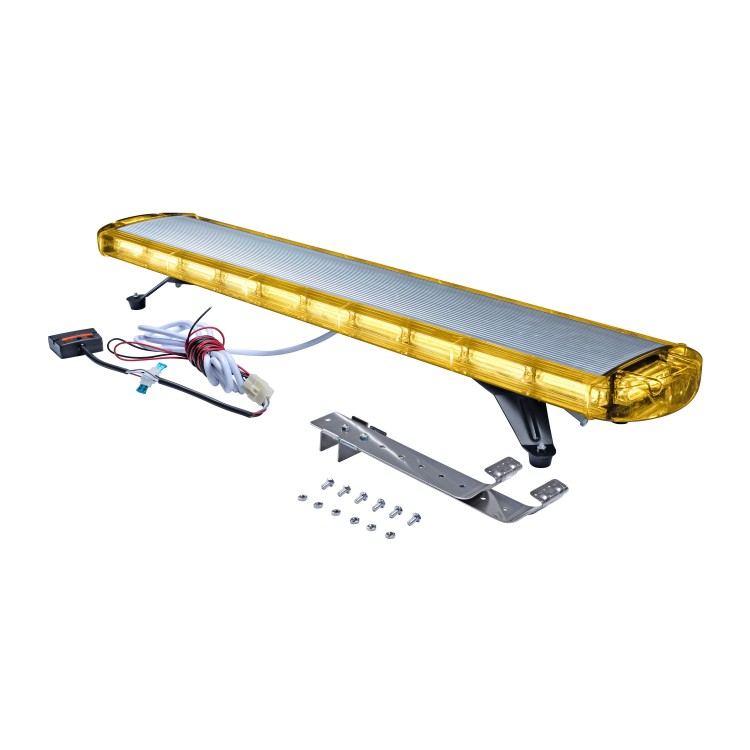 98cm Πορτοκαλί Φάρος Οροφής 252w Strobe 14 COB Led 12v