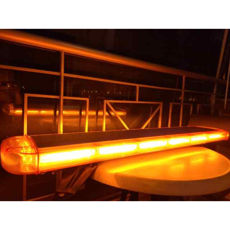 98cm Πορτοκαλί Φάρος Οροφής 252w Strobe 14 COB Led 12v