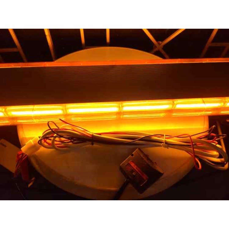 98cm Πορτοκαλί Φάρος Οροφής 252w Strobe 14 COB Led 12v