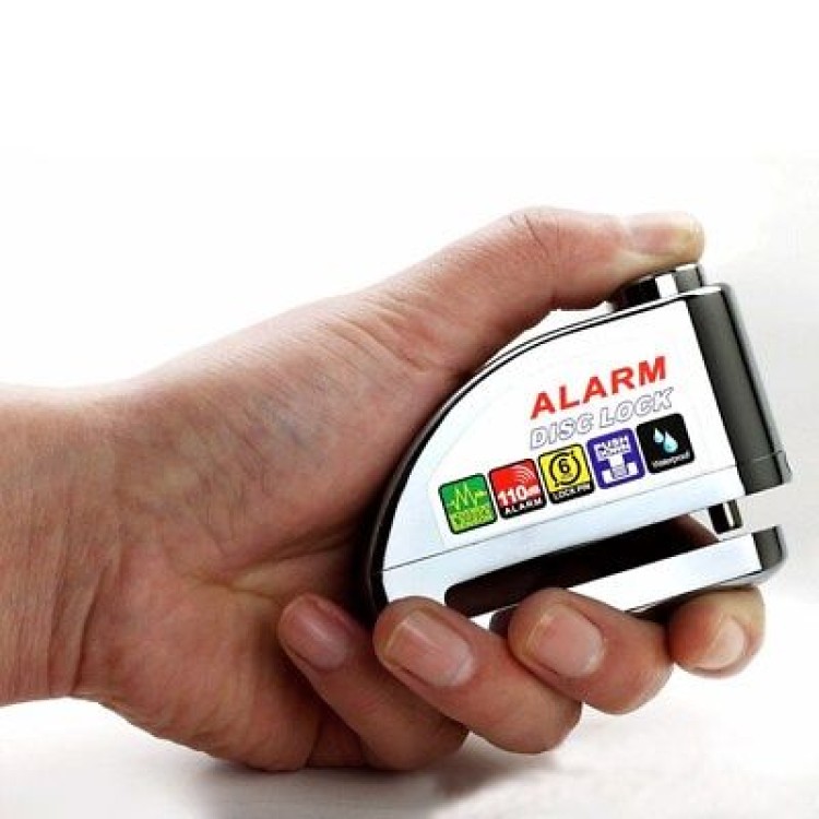 Κλειδαριά δισκόφρενου με συναγερμό μοτοσυκλέτας