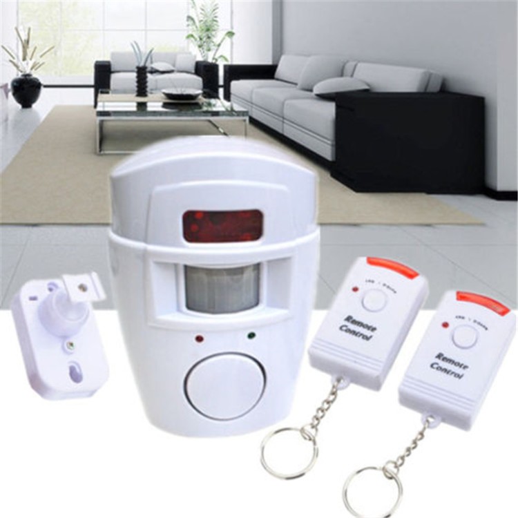 Ασύρματος συναγερμός με αισθητήρα κίνησης + 2 Τηλεχειριστήρια