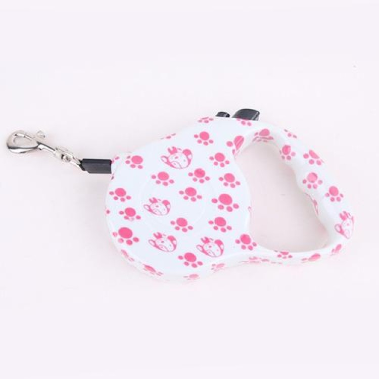 Αυτόματο ρυθμιζόμενο λουρί σκύλου με ιμάντα 5 μέτρα