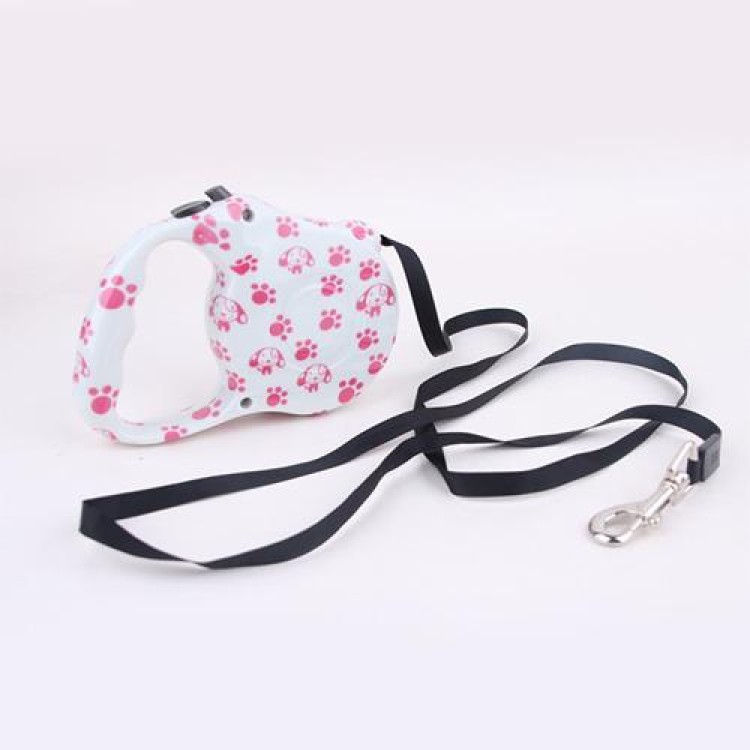 Αυτόματο ρυθμιζόμενο λουρί σκύλου με ιμάντα 5 μέτρα