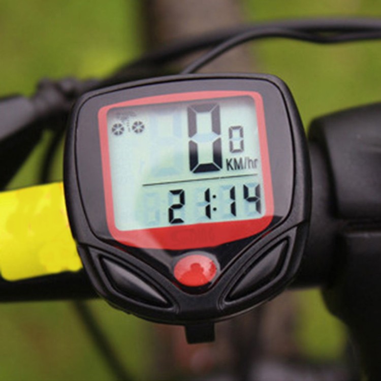 Ψηφιακός αδιάβροχος υπολογιστής με Lcd οθόνη ποδηλάτου