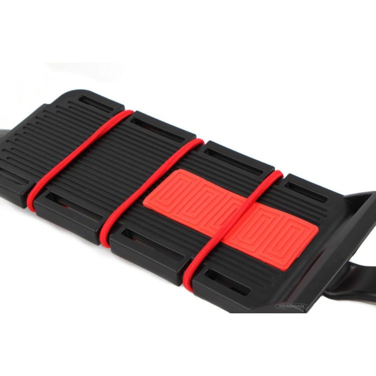 Σχάρα για λαιμό ποδηλάτου αλουμινίου με φτερό και ρεφλέξ