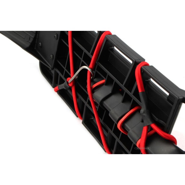 Σχάρα για λαιμό ποδηλάτου αλουμινίου με φτερό και ρεφλέξ