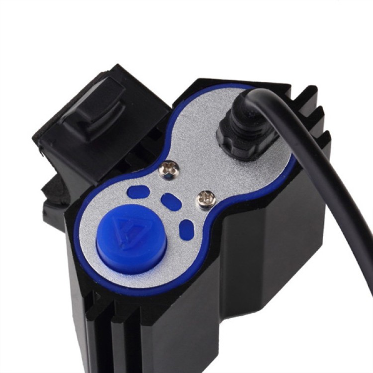 Φακός ποδηλάτου Led 5000 Lm + μπαταρία Li-ion 6400mAh