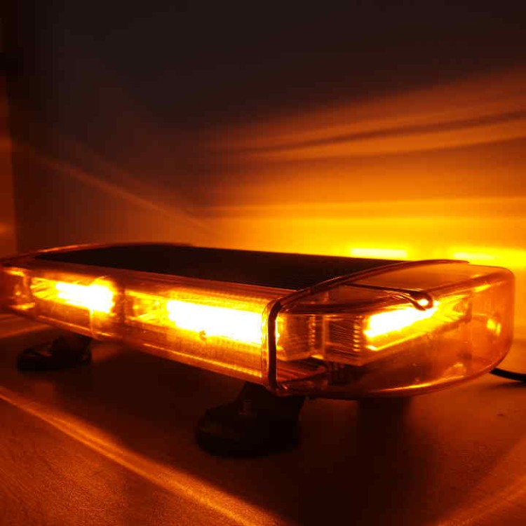 43cm Μαγνητικός πορτοκαλί Φάρος COB LED 12V 72W