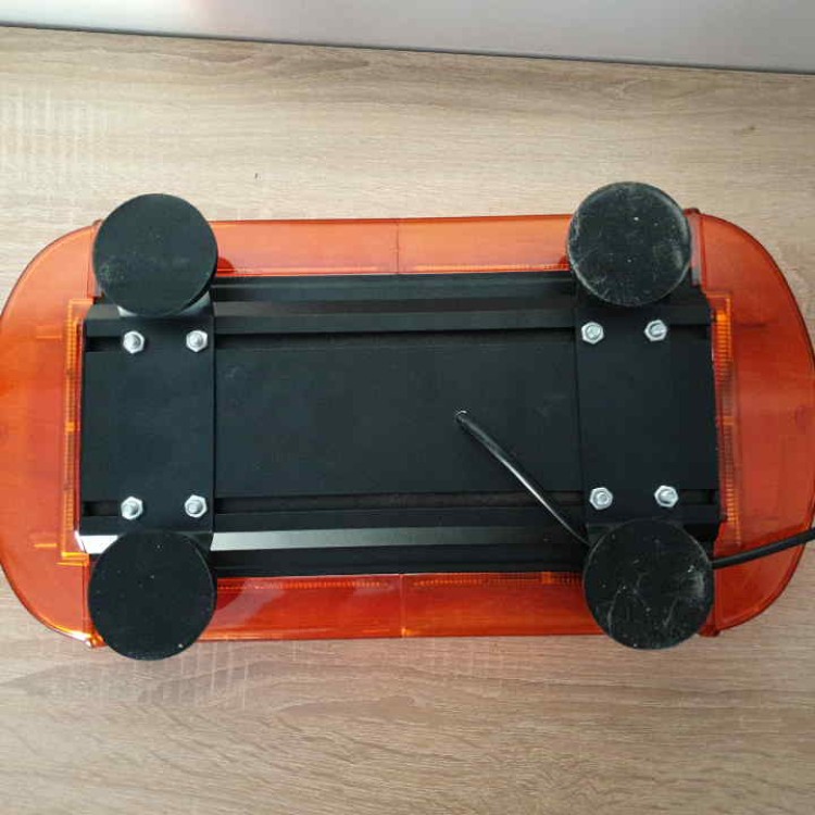 43cm Μαγνητικός πορτοκαλί Φάρος COB LED 12V 72W