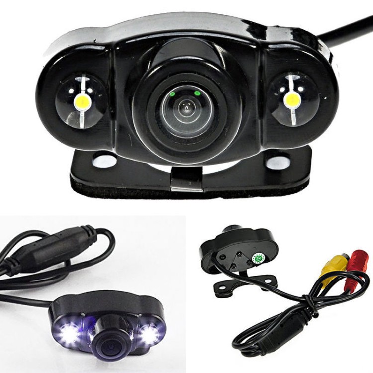 Κάμερα 170° HD οπισθοπορείας με 2 Led Night Vision wireless kit
