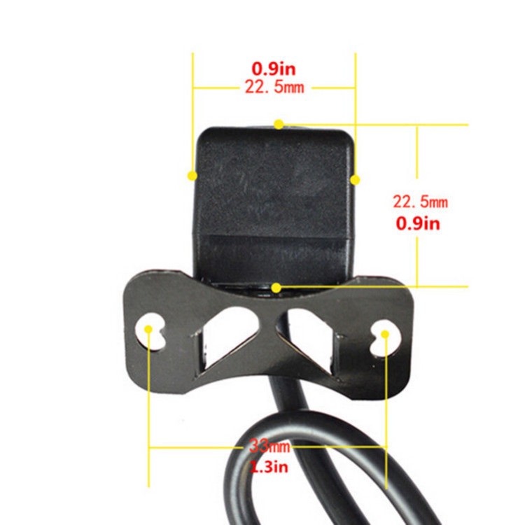 Κάμερα οπισθοπορείας HD αδιάβροχη με 4 Led Night Vision