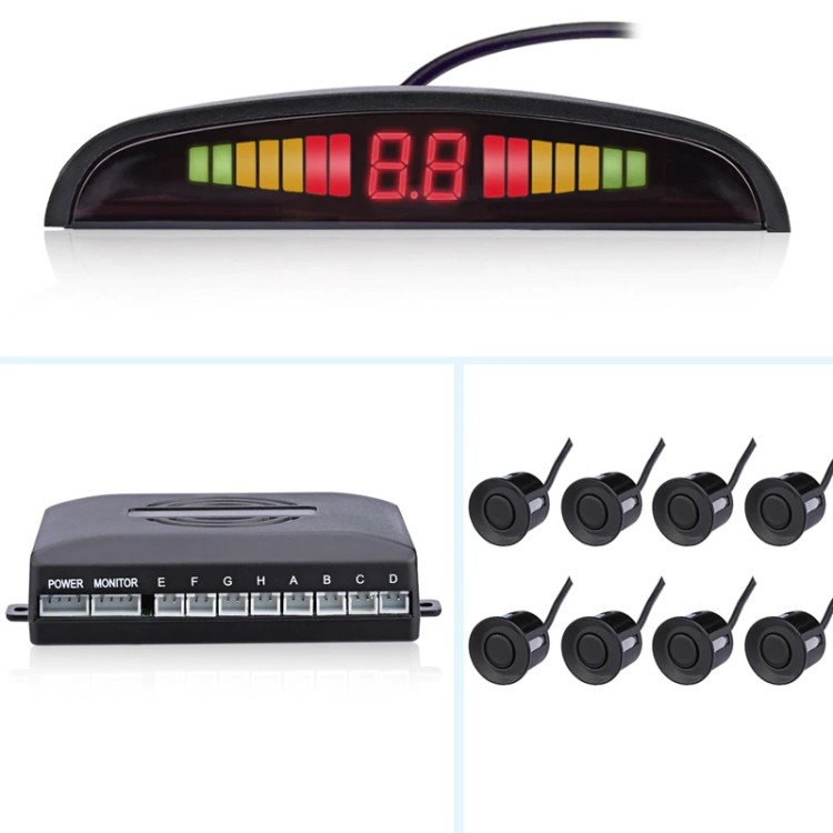 Σύστημα Ανίχνευσης Παρκαρίσματος εμπρός & πίσω με 8 αισθητήρες