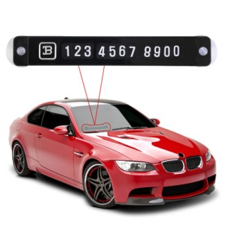 Μαγνητικό πάζλ αριθμού τηλεφώνου προσωρινής στάθμευσης αυτοκινήτου 