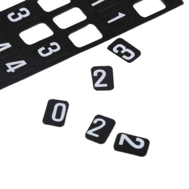 Μαγνητικό πάζλ αριθμού τηλεφώνου προσωρινής στάθμευσης αυτοκινήτου