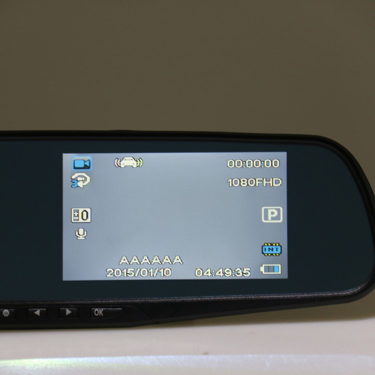 Καθρέφτης αυτοκινήτου με κάμερα καταγραφής και 4.3 οθόνη 1080p