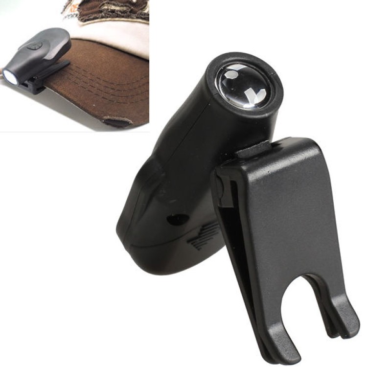 Κλίπ για καπέλο με ζούμ φώς LED