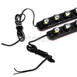 Led φώτα ημέρας εύκαμπτα και αυτοκόλλητα 