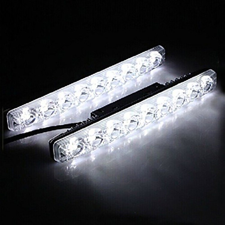 Led φώτα ημέρας 2x9w κιτ υψηλής ποιότητας