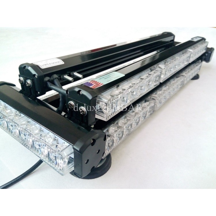 Μαγνητική διώροφη πράσινη μπάρα 252w φάρος LED Strobe Security