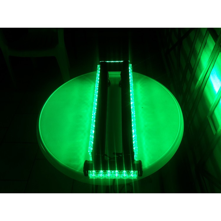 Μαγνητική διώροφη πράσινη μπάρα 252w φάρος LED Strobe Security