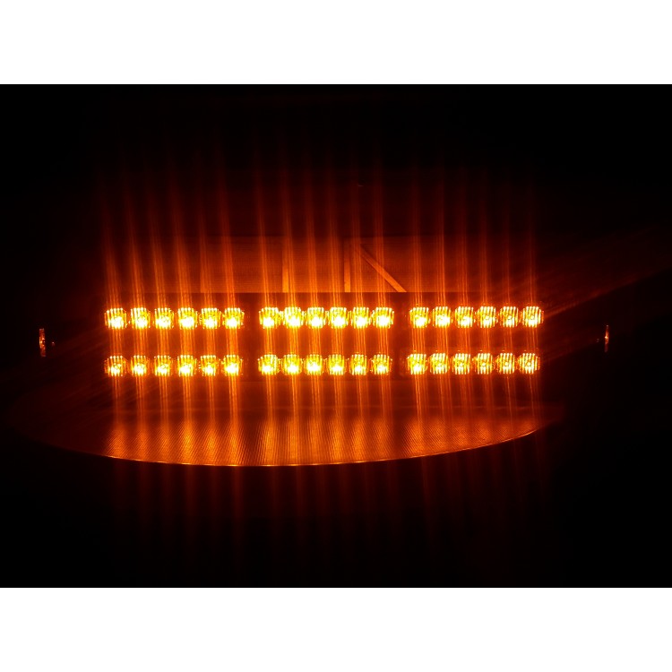 Μαγνητική διώροφη πορτοκαλί μπάρα 252w φάρος LED Strobe ασφαλείας