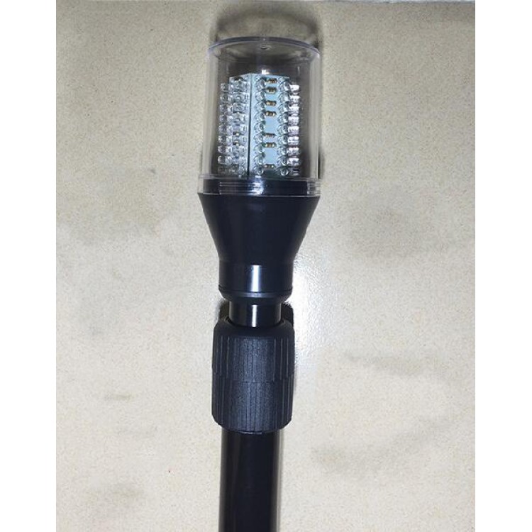 Φάρος με 90 LED 23W με πτυσσόμενο κοντάρι μοτοσυκλέτας 12V