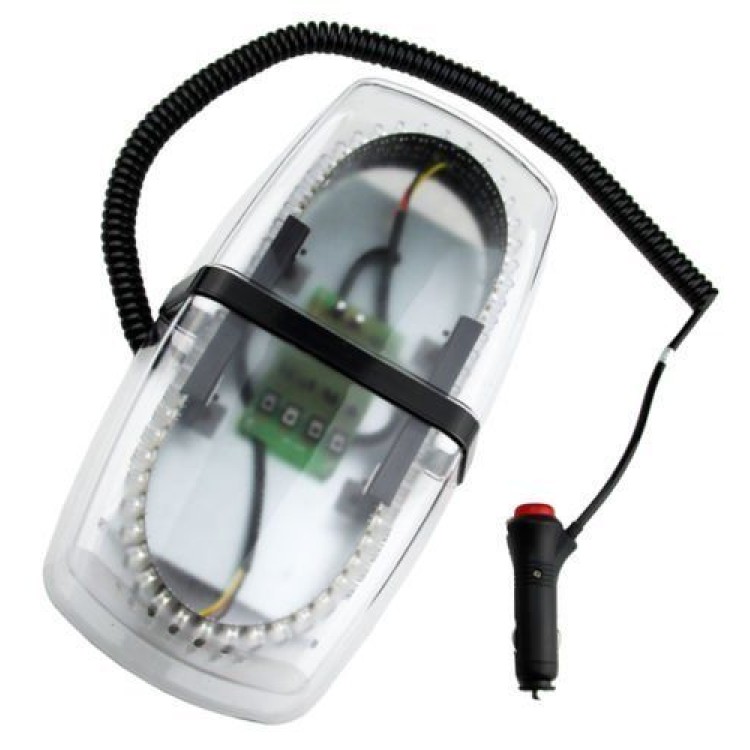 Μαγνητικός Πορτοκαλί Φάρος 240Led Strobe Light Bar 12V-24V