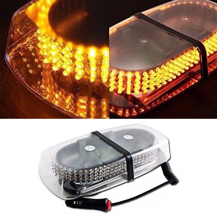 Μαγνητικός Πορτοκαλί Φάρος 240Led Strobe Light Bar 12V-24V