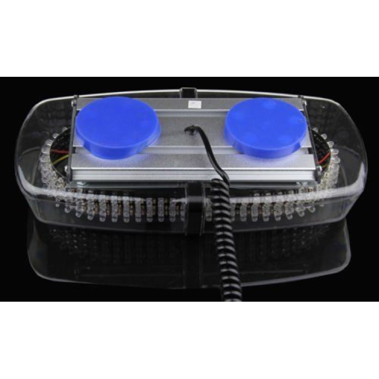 Μαγνητικός Πορτοκαλί Φάρος 240Led Strobe Light Bar 12V-24V