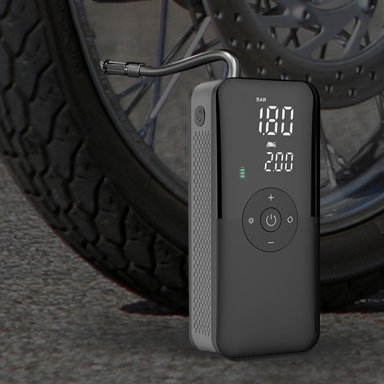 Φορητό ασύρματο κομπρεσέρ αέρος μοτοσυκλέτας